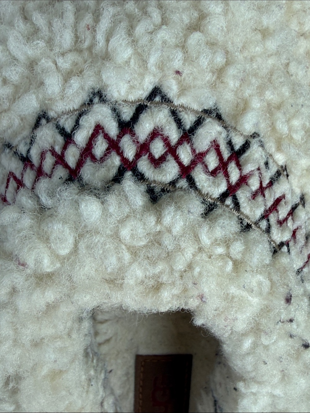 UGG Tazz Heritage Braid Slipper Size 10(41) - Picture 8 of 12